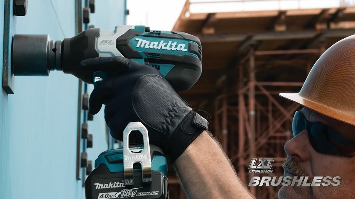 Makita aku udarni izvijač DTW1002Z (1000Nm, prihvat 1/2“, 18V, Li-ion, BL) - SAMO ALAT