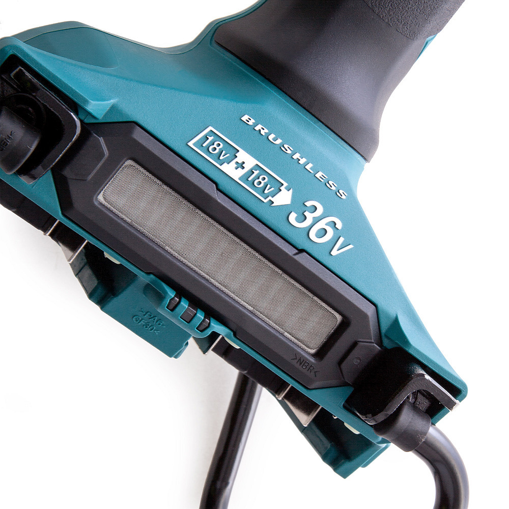 Makita aku kutna brusilica DGA900ZK (ploča 230mm, 18+18V, Li-ion, BL, bez aku) - SAMO ALAT