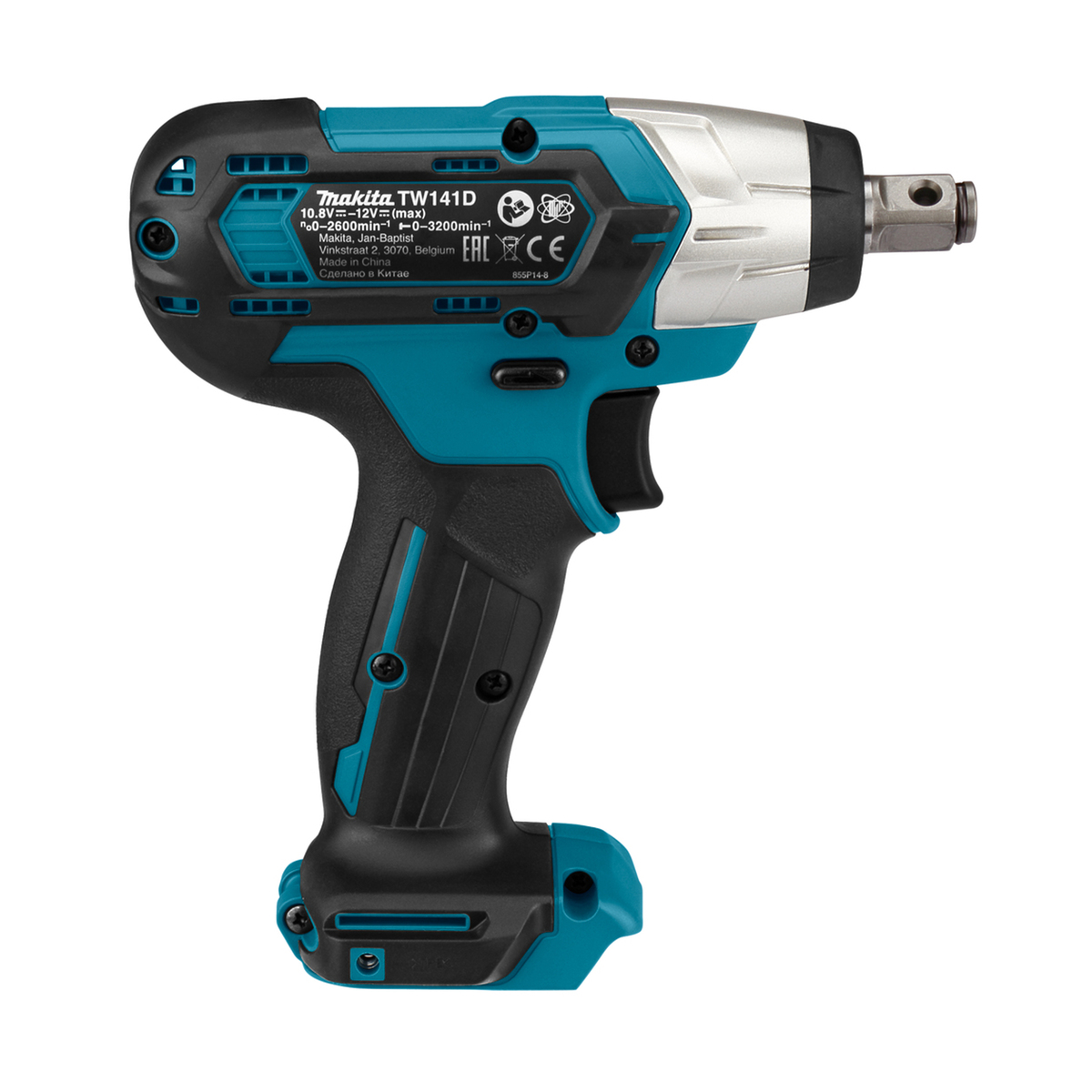 Makita akumulatorski udarni odvijač (12V max, 1/2, Li-ion) TW141DZ