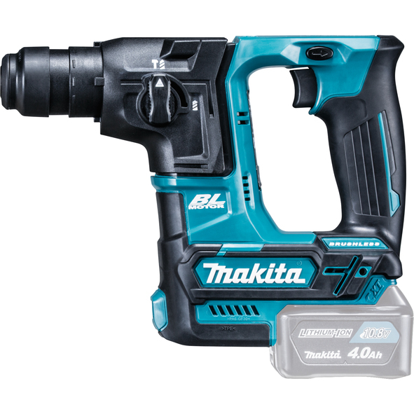 Makita akumulatorska čekić-bušilica (10.8V ,Li-ion) HR166DZ - SAMO ALAT