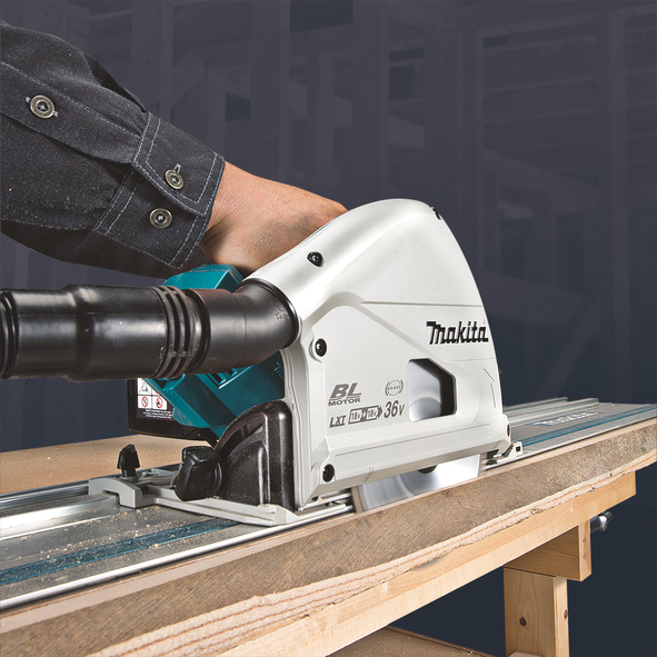 Makita akumulatorska uranjajuća pila (18+18V, 165mm, kofer) DSP600ZJ