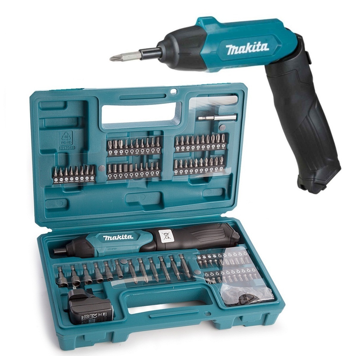 Makita akumulatorski odvijač DF001DW (3.6V,Li-ion,4Nm)