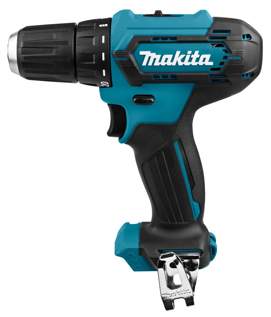 Makita akumulatorska bušilica DF333DNX10 (12V,2.0Ah,Li-ion), 2 baterije, kofer, punjač