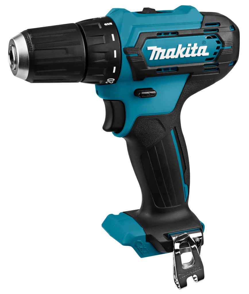 Makita akumulatorska bušilica DF333DNX10 (12V,2.0Ah,Li-ion), 2 baterije, kofer, punjač