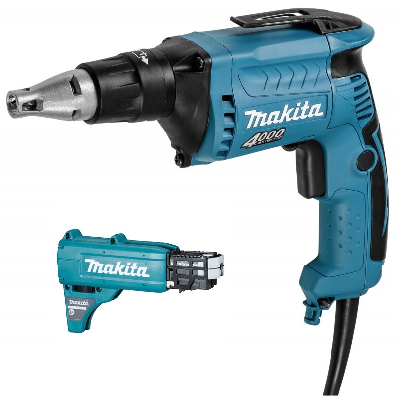 Makita izvijač FS4000JX2 (570W,0-4000 okr/min) + nastavak za šarafe
