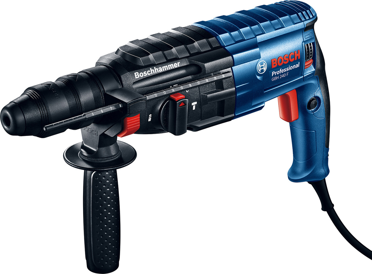 Bosch Professional bušaći čekić GBH 240 F u koferu (brzo izmjenjiva stezna glava)