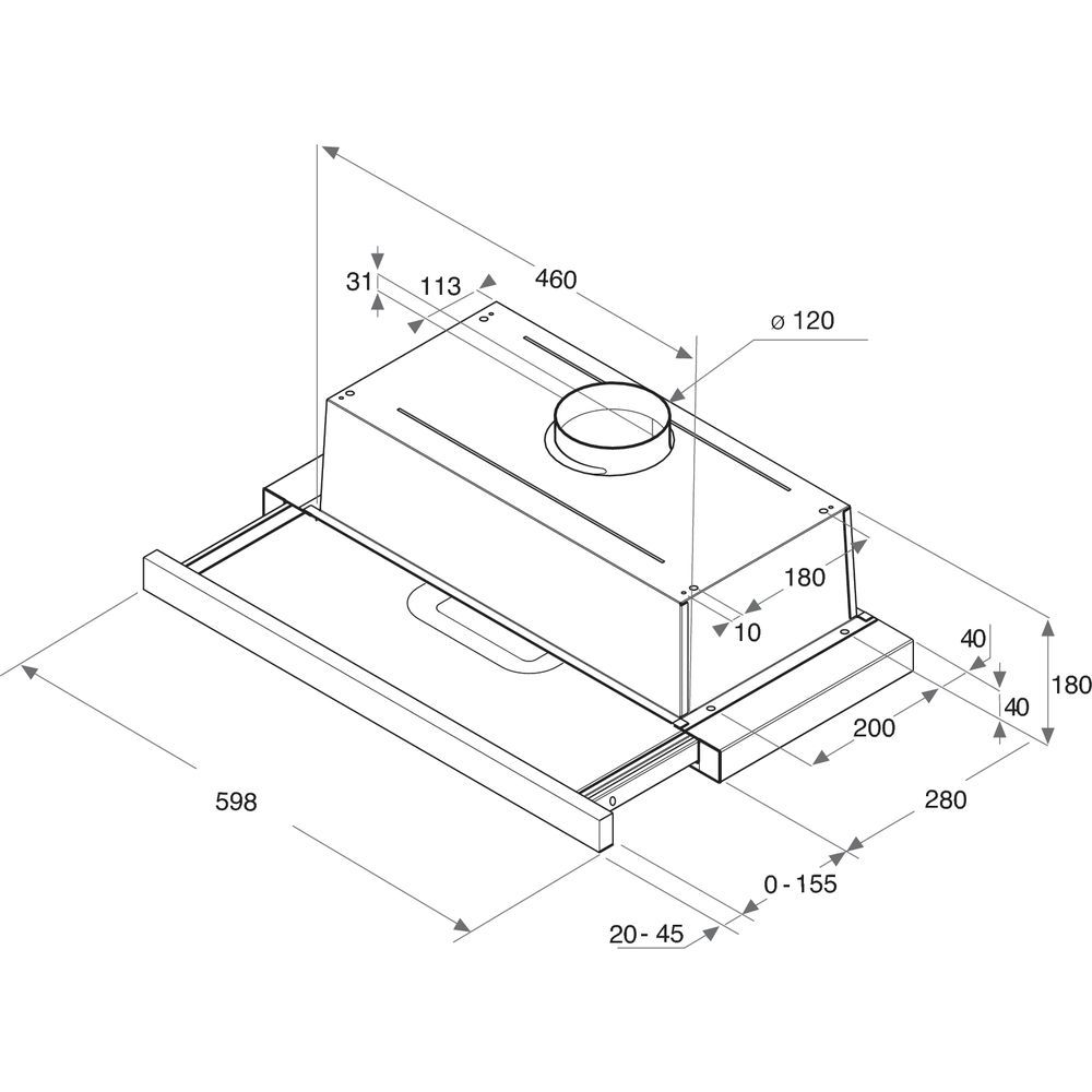 Indesit napa H 461 IX.1/1