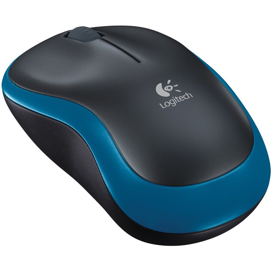 Logitech miš Wireless Mouse M185, bežični, sivi