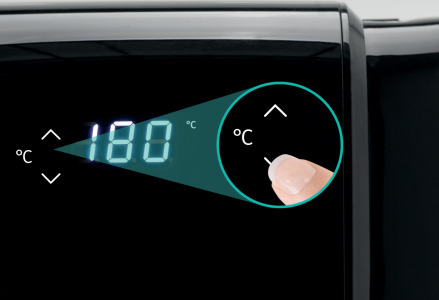 GORENJE friteza AF1700DB na vrući zrak; 5.0 Litara; 1700 W