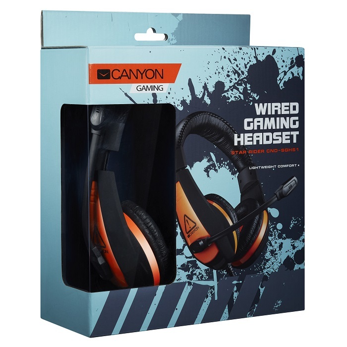 CANYON gaming slušalice Star Raider GH-1A