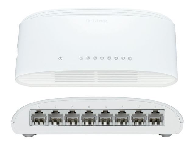 D-Link switch neupravljivi, DGS-1008D/E