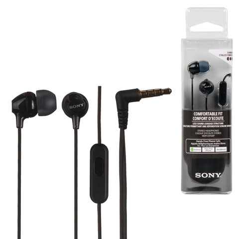 Sony slušalice EX-15 crne,