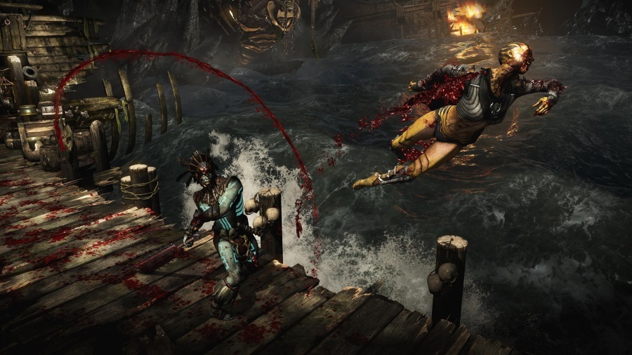 Mortal Kombat X HITS PlayStation 4 gameplay