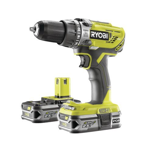 RYOBI AKU UDARNA BUŠILICA-ODVIJAČ R18PD3-225S