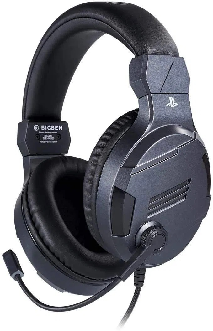 Bigben PS4 Stereo Gaming slušalice v3 Titanium