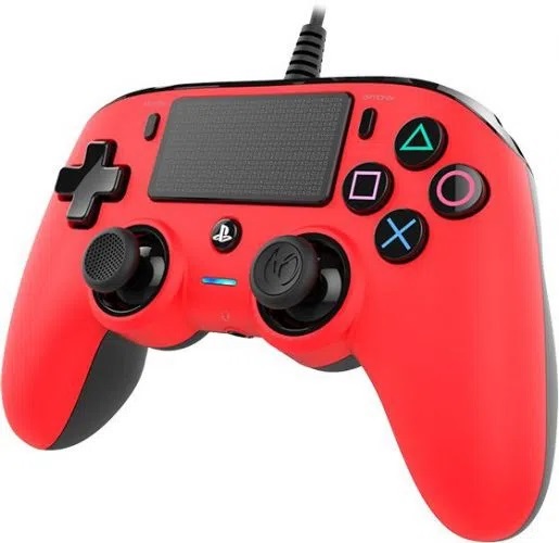 Bigben Wired Nacon Controller PS4 3m kabel (PC compatible) crveni