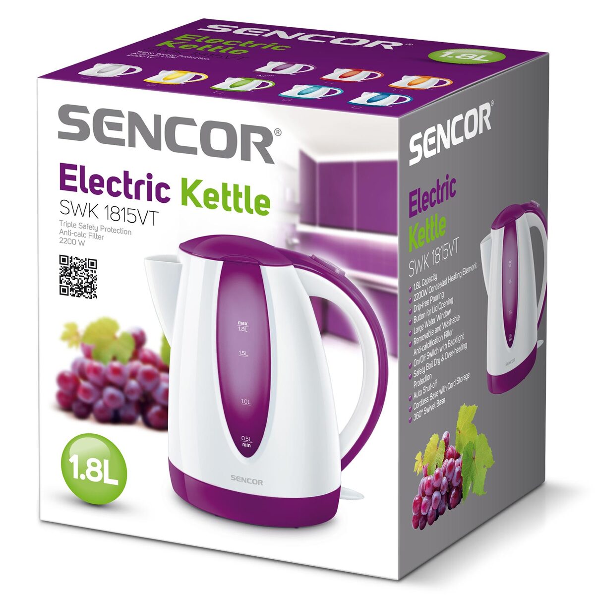 Sencor kuhalo za vodu SWK 1815VT