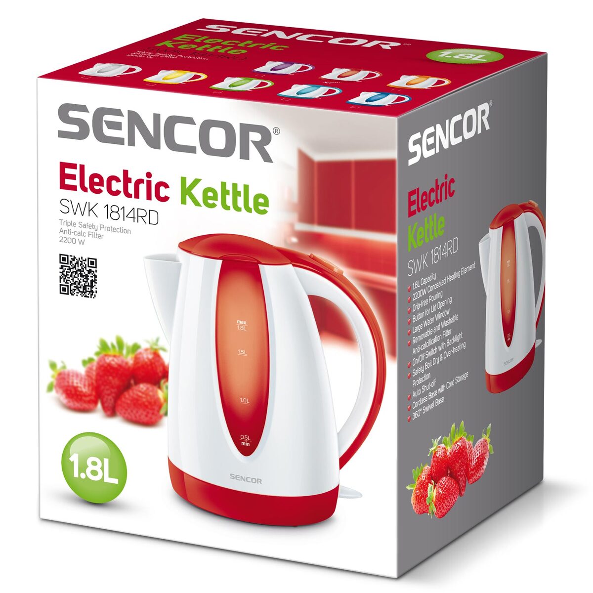 Sencor kuhalo za vodu SWK 1814RD