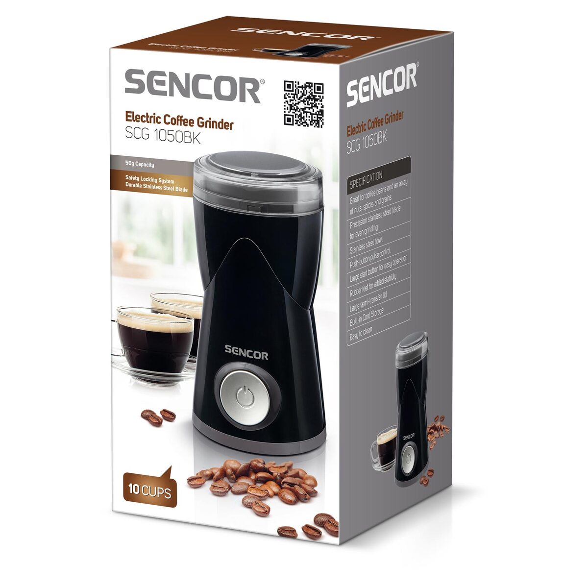 Sencor mlin za kafu SCG 1050BK
