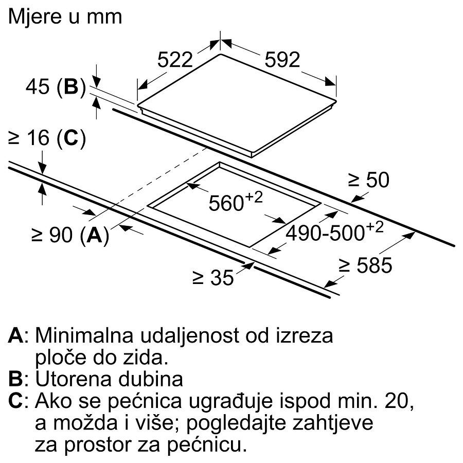 Bosch ploča PKK611BB2E