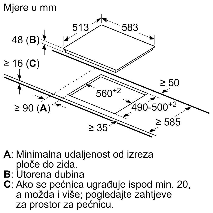 Bosch ploča PKN645FP2E