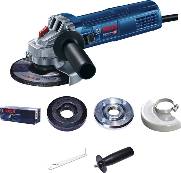 BOSCH Professional kutna brusilica GWS 9-125 S + gratis rezna ploča multi 125 x 22,23 mm
