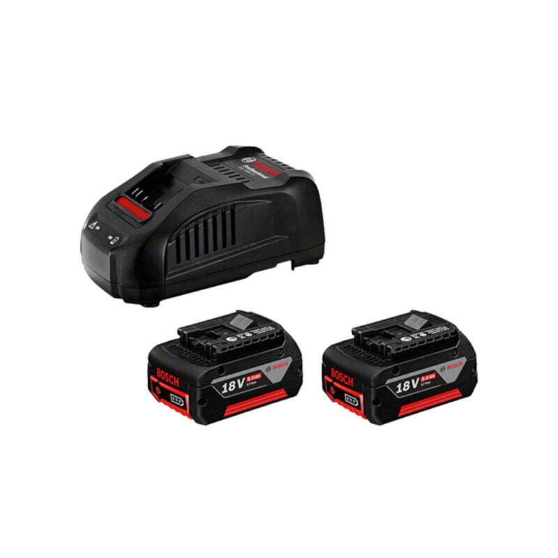 BOSCH Professional set punjač GAL 1880 CV + 2x baterija 18V/5.0 Ah