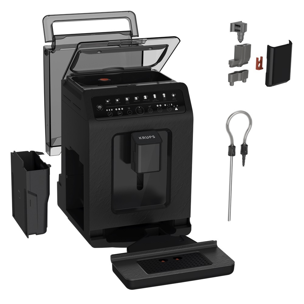 KRUPS aparat za espresso kafu EA897B10 Evidence automatski, crni