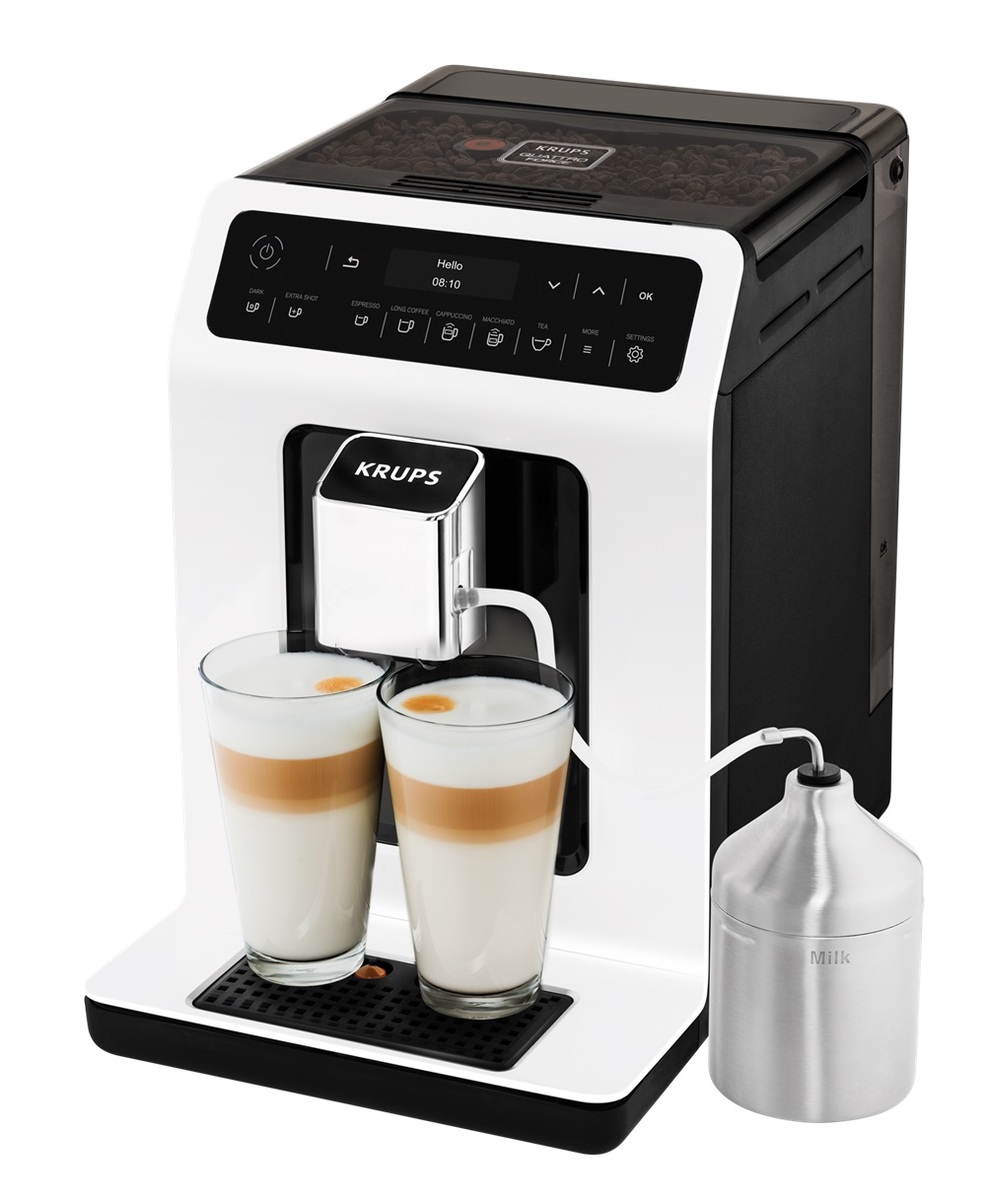 KRUPS aparat za espresso kafu EA891110 Evidence automatski, bijeli