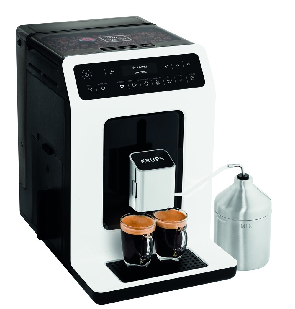 KRUPS aparat za espresso kafu EA891110 Evidence automatski, bijeli