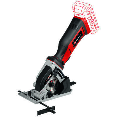 Einhell akumulatorska mini ručna kružna pila TE-CS 18/89 Li - SOLO