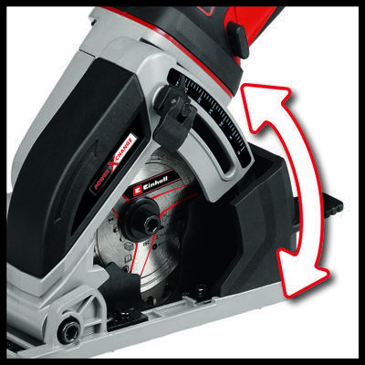 Einhell akumulatorska mini ručna kružna pila TE-CS 18/89 Li - SOLO