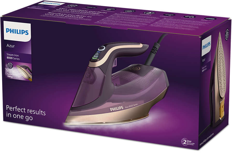PHILIPS pegla na paru DST8040/30 3000 W, 80 g/min