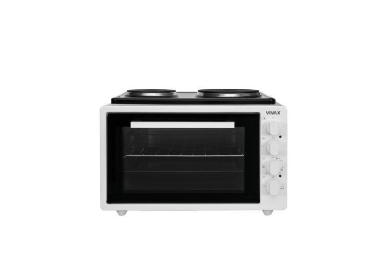 VIVAX mini pećnica MO-4201 W; Pećnica 1300 W, Grijaće ploče 1500 W+1000 W; 42.0 L.; BIJELA
