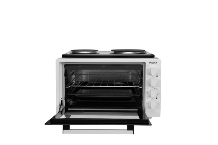 VIVAX mini pećnica MO-4201 W; Pećnica 1300 W, Grijaće ploče 1500 W+1000 W; 42.0 L.; BIJELA