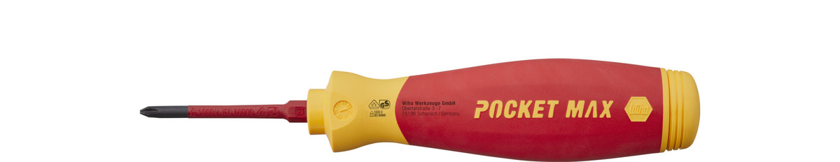 Wiha izvijač pocketmax VDE Slim bit 4 kom