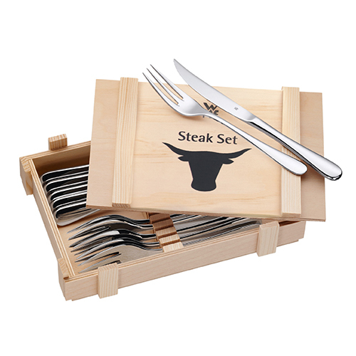 WMF set noževa i vilica za steak 12/1