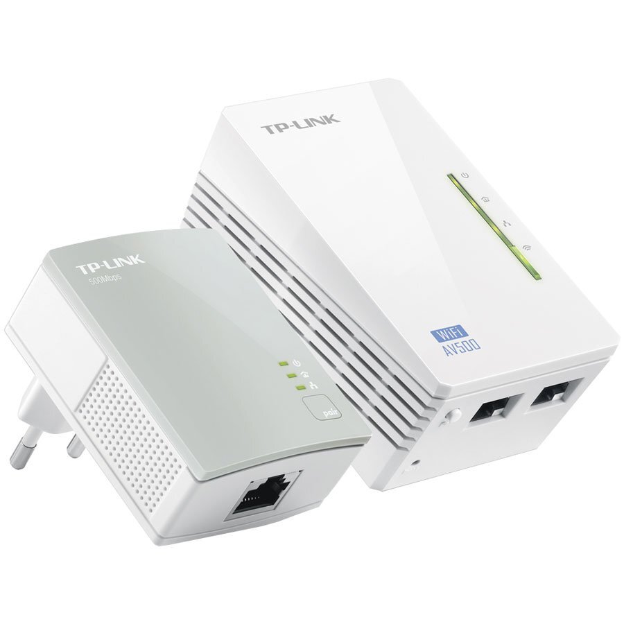TP-Link TL-WPA4220 KIT AV600 Powerline Wi-FI KIT Range Extender