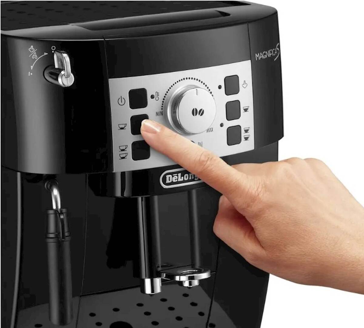 DeLonghi aparat za espresso kafu ECAM22.112.B Magnifica S, crni, automatski