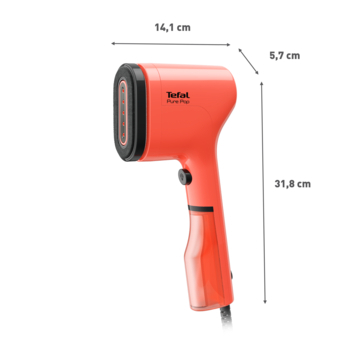 TEFAL vertikalna pegla na paru DT2022E1 PURE POP C