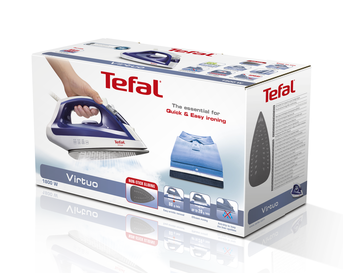 Tefal pegla na paru FV1711E0 Virtuo