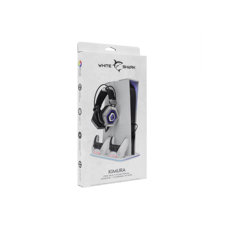White Shark PS5 RASHLADNI STALAK + 2 STALAK ZA PUNJENJE PS5-DZ501 KIMURA