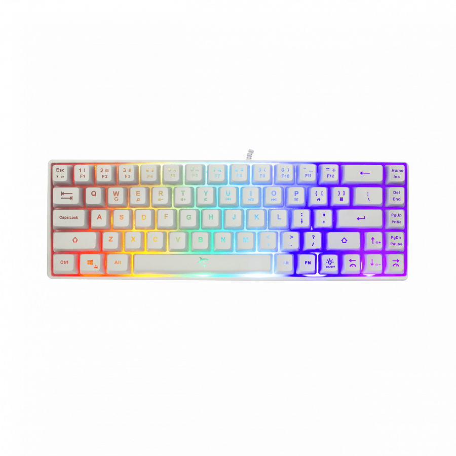 WHITE SHARK gaming tastatura GK-2201 RONIN WHITE