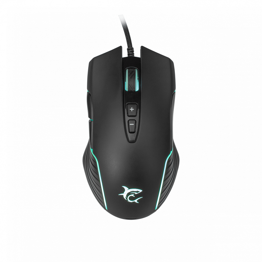 WHITE SHARK gaming miš GM-5003 AZARAH RGB, crni