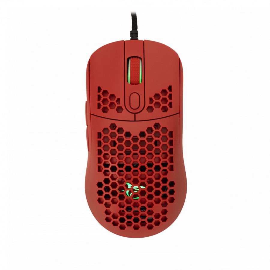 WHITE SHARK gaming miš GM-5007 GALAHAD, crveni