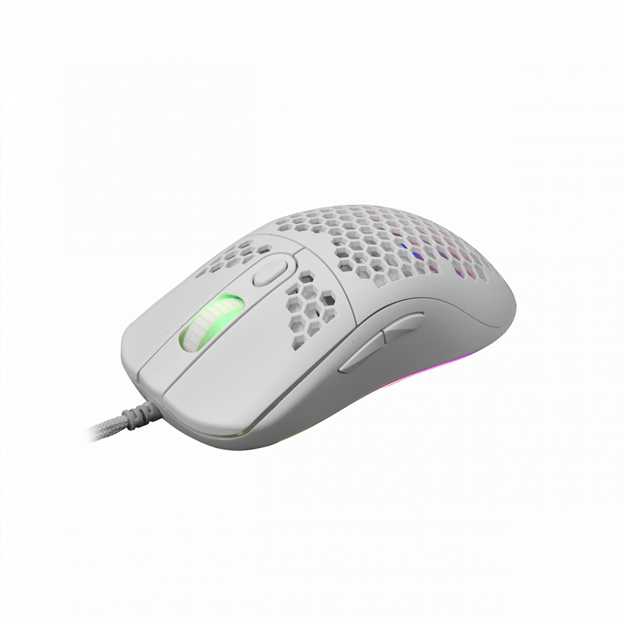 WHITE SHARK gaming miš GM-5007 GALAHAD, bijeli