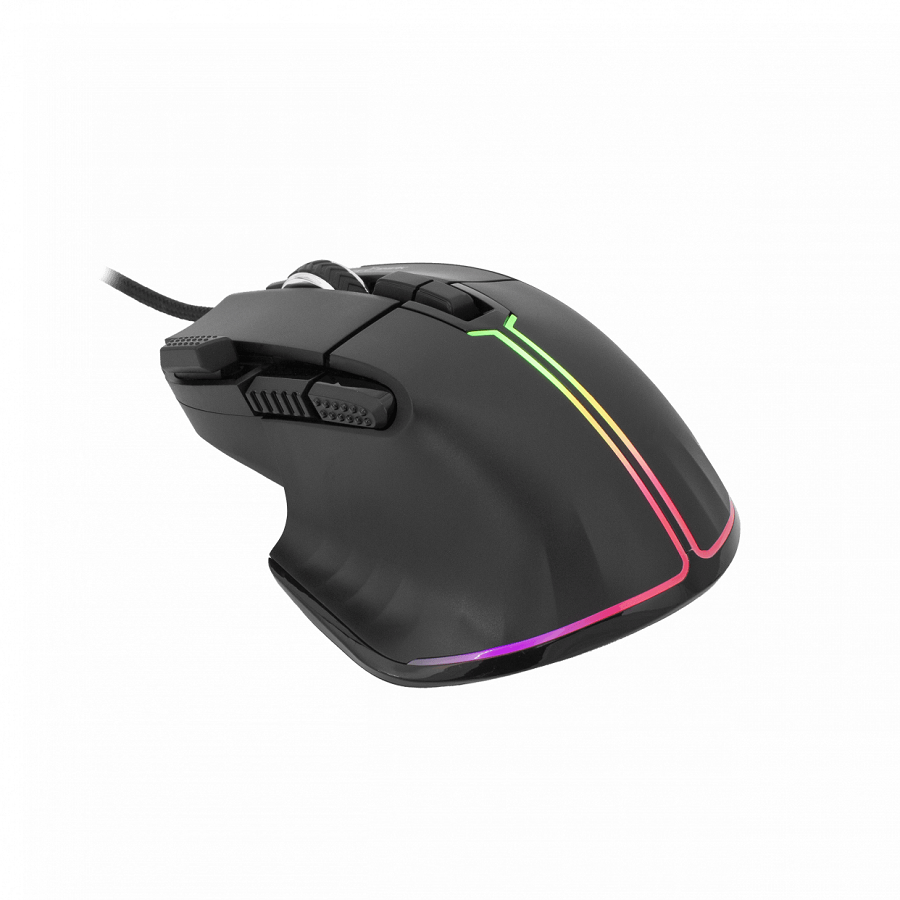 WHITE SHARK gaming miš GM-9006 MARROK RGB, crni
