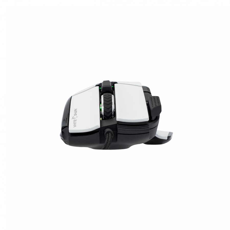 WHITE SHARK gaming miš GM-9006 MARROK White RGB, bijeli