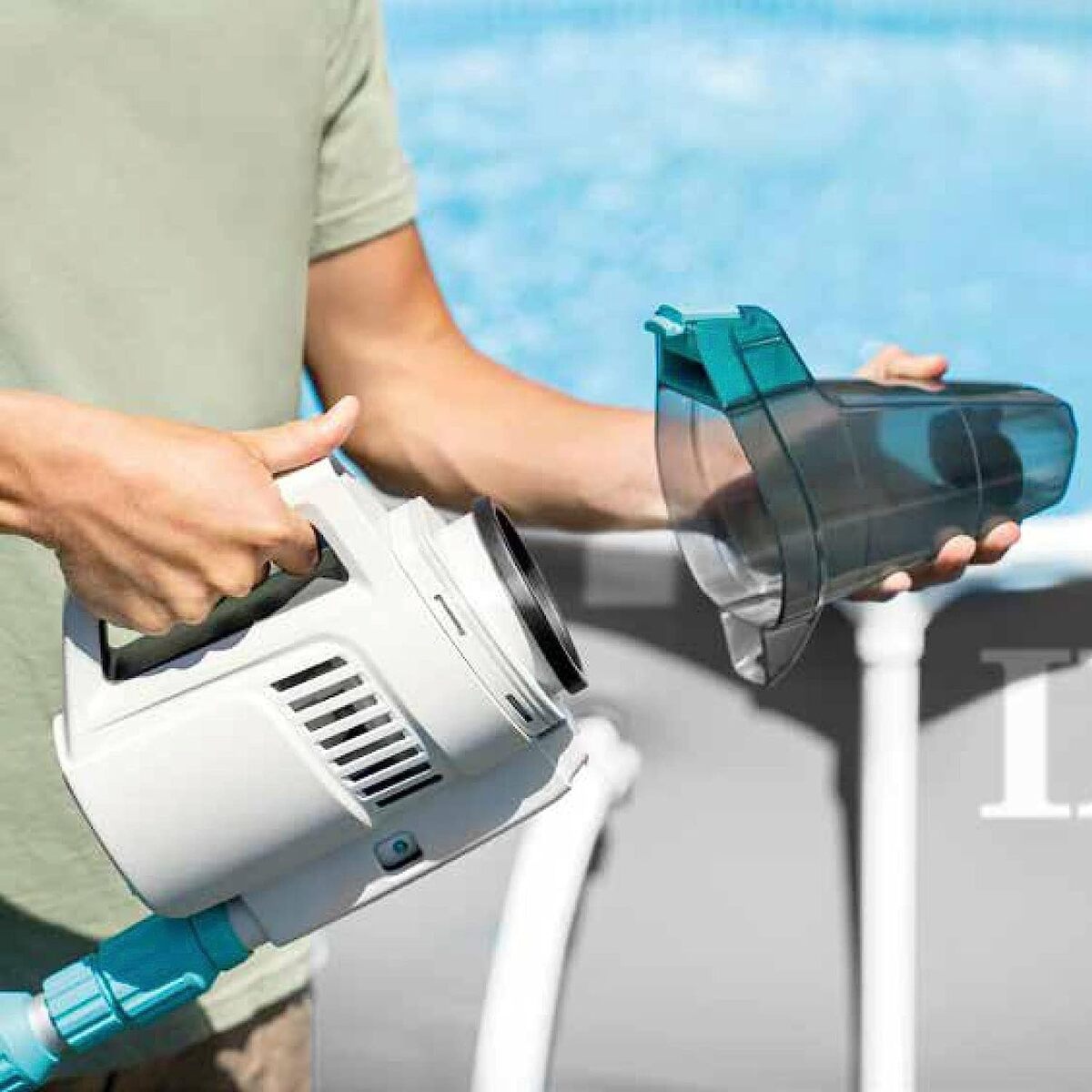 Intex baterijski usisivač za bazen detalji