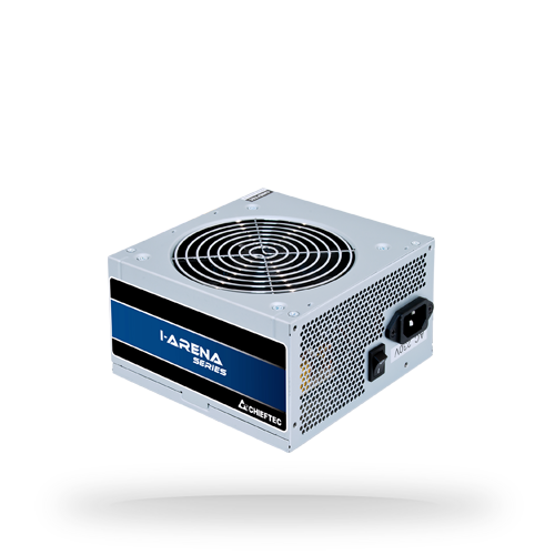 Chieftec napajanje PSU 500W bulk, iArena seria, 12cm fanActive PFC, 85+% Efficiency, 1xPCIe, 5xSATA